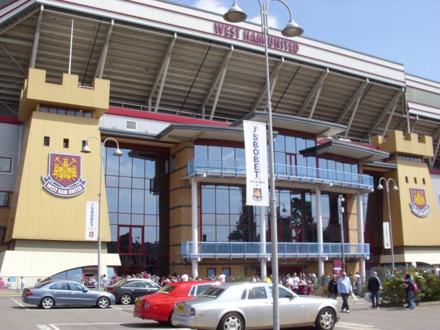 Rear of the West Stand